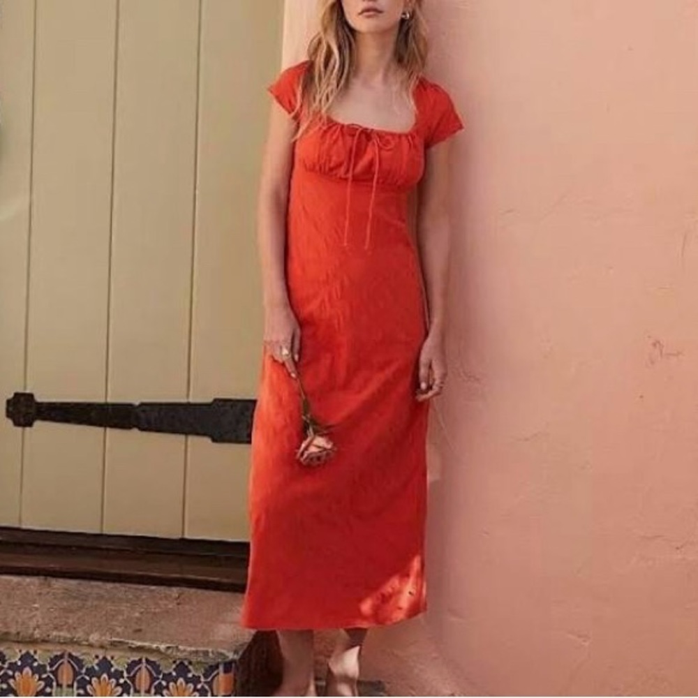 Free People Natayla Midi Dress - XL